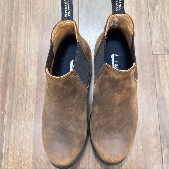 Blundstone antique Brown Chelsea women’s heel Boots - Picture 5 of 9